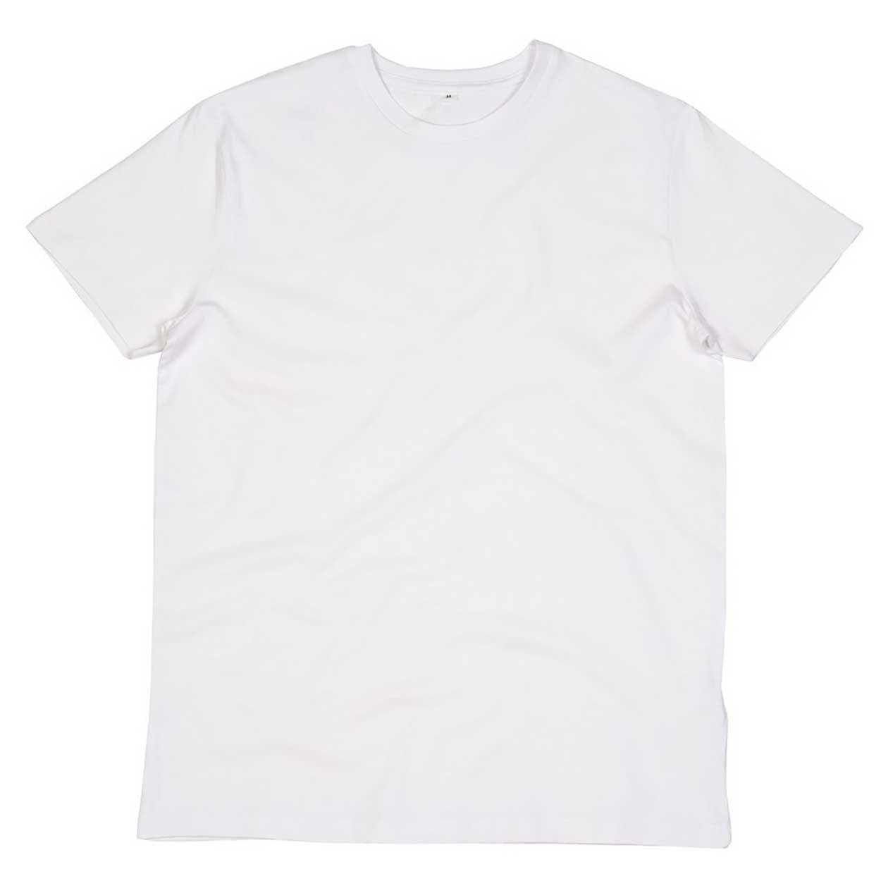 White - Front - Mantis Mens Short-Sleeved T-Shirt