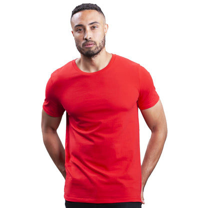 Red - Back - Mantis Mens Short-Sleeved T-Shirt