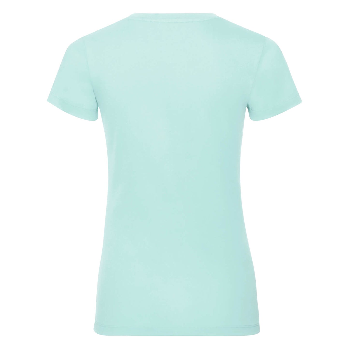 Aqua Blue - Back - Russell Womens-Ladies Organic Short-Sleeved T-Shirt