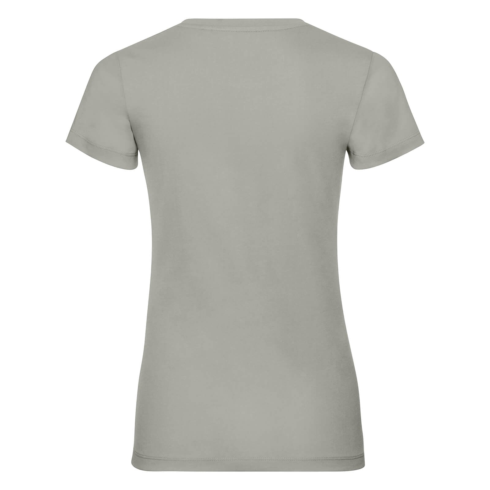 Stone - Back - Russell Womens-Ladies Organic Short-Sleeved T-Shirt