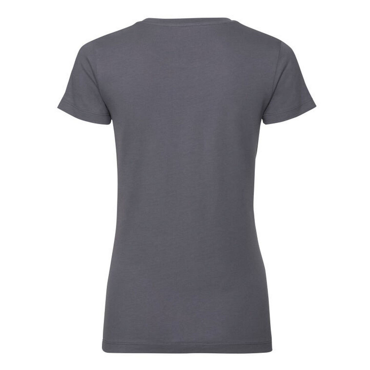 Convoy Grey - Back - Russell Womens-Ladies Organic Short-Sleeved T-Shirt