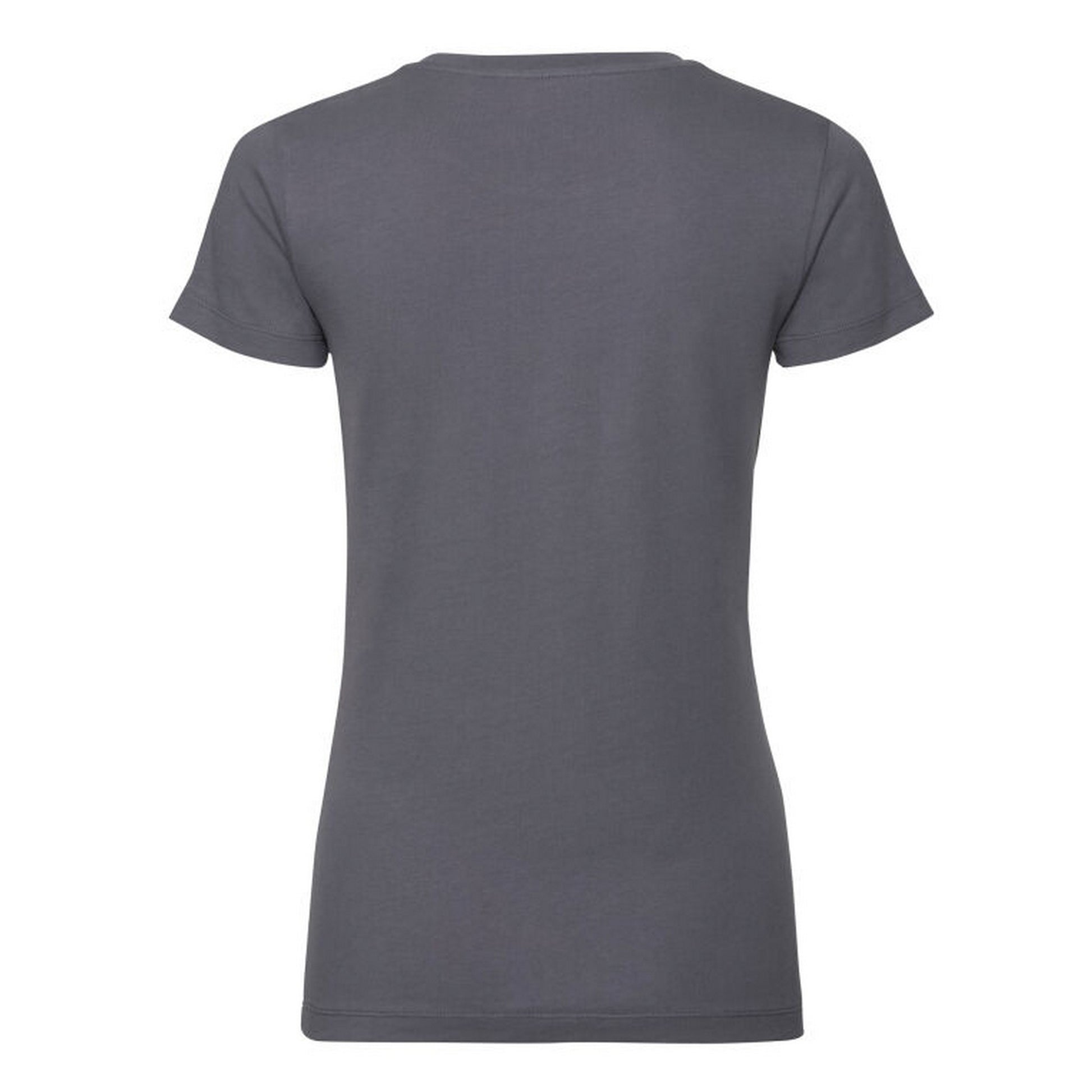 Convoy Grey - Back - Russell Womens-Ladies Organic Short-Sleeved T-Shirt