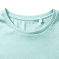 Aqua Blue - Lifestyle - Russell Womens-Ladies Organic Short-Sleeved T-Shirt