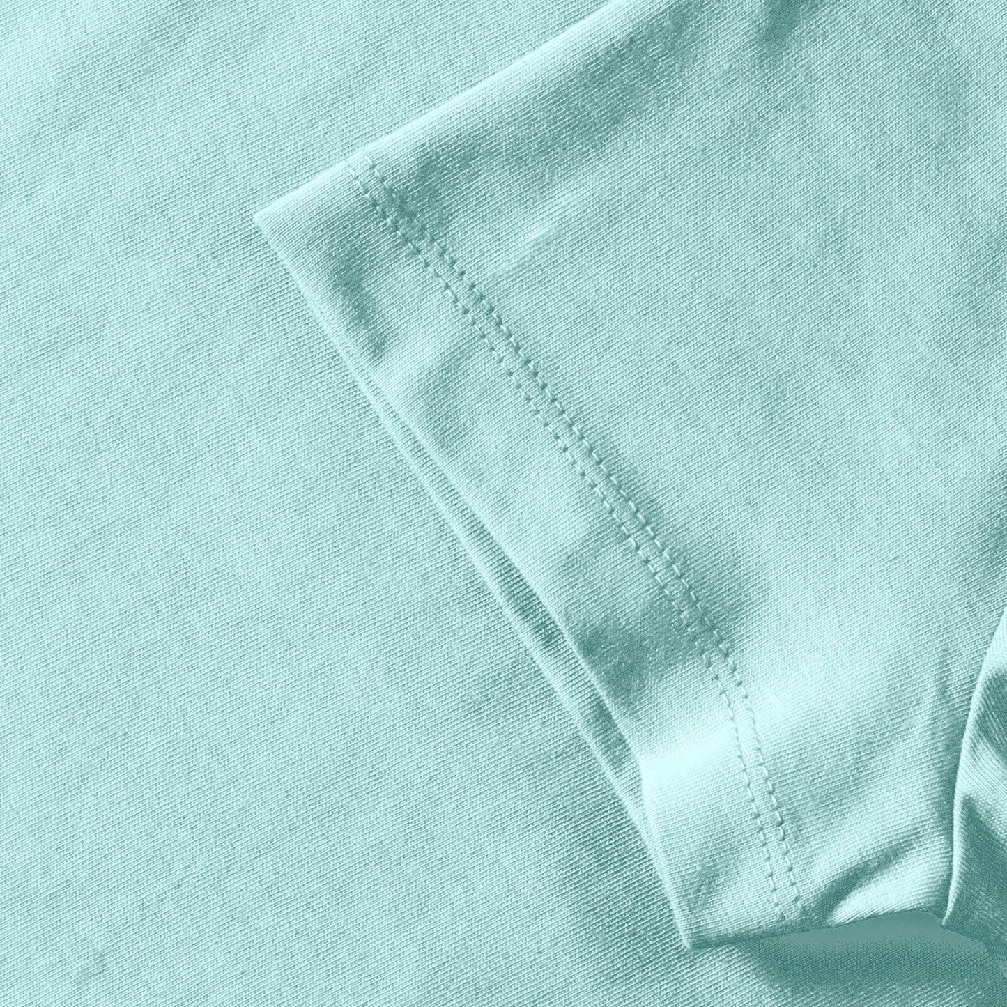 Aqua Blue - Pack Shot - Russell Womens-Ladies Organic Short-Sleeved T-Shirt