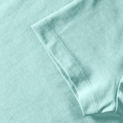 Aqua Blue - Pack Shot - Russell Womens-Ladies Organic Short-Sleeved T-Shirt