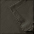 Dark Olive - Pack Shot - Russell Womens-Ladies Organic Short-Sleeved T-Shirt