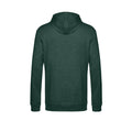 Dark Green Heather - Back - B&C Mens Hoodie