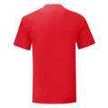 Red - Back - Fruit of the Loom Mens Iconic 150 T-Shirt
