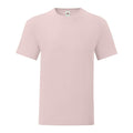 Powder Rose - Front - Fruit Of The Loom Mens Iconic 150 T-Shirt