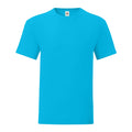 Azure Blue - Front - Fruit of the Loom Mens Iconic 150 T-Shirt