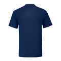 Navy - Back - Fruit of the Loom Mens Iconic 150 T-Shirt
