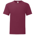 Burgundy - Front - Fruit of the Loom Mens Iconic 150 T-Shirt