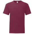 Burgundy - Front - Fruit Of The Loom Mens Iconic 150 T-Shirt