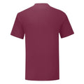 Burgundy - Back - Fruit of the Loom Mens Iconic 150 T-Shirt