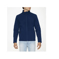 Navy - Back - Gildan Unisex Adult Soft Shell Jacket