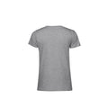 Grey Heather - Back - B&C Womens-Ladies E150 Organic Short-Sleeved T-Shirt