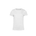 White - Front - B&C Womens-Ladies E150 Organic Short-Sleeved T-Shirt