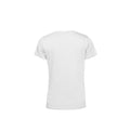 White - Back - B&C Womens-Ladies E150 Organic Short-Sleeved T-Shirt