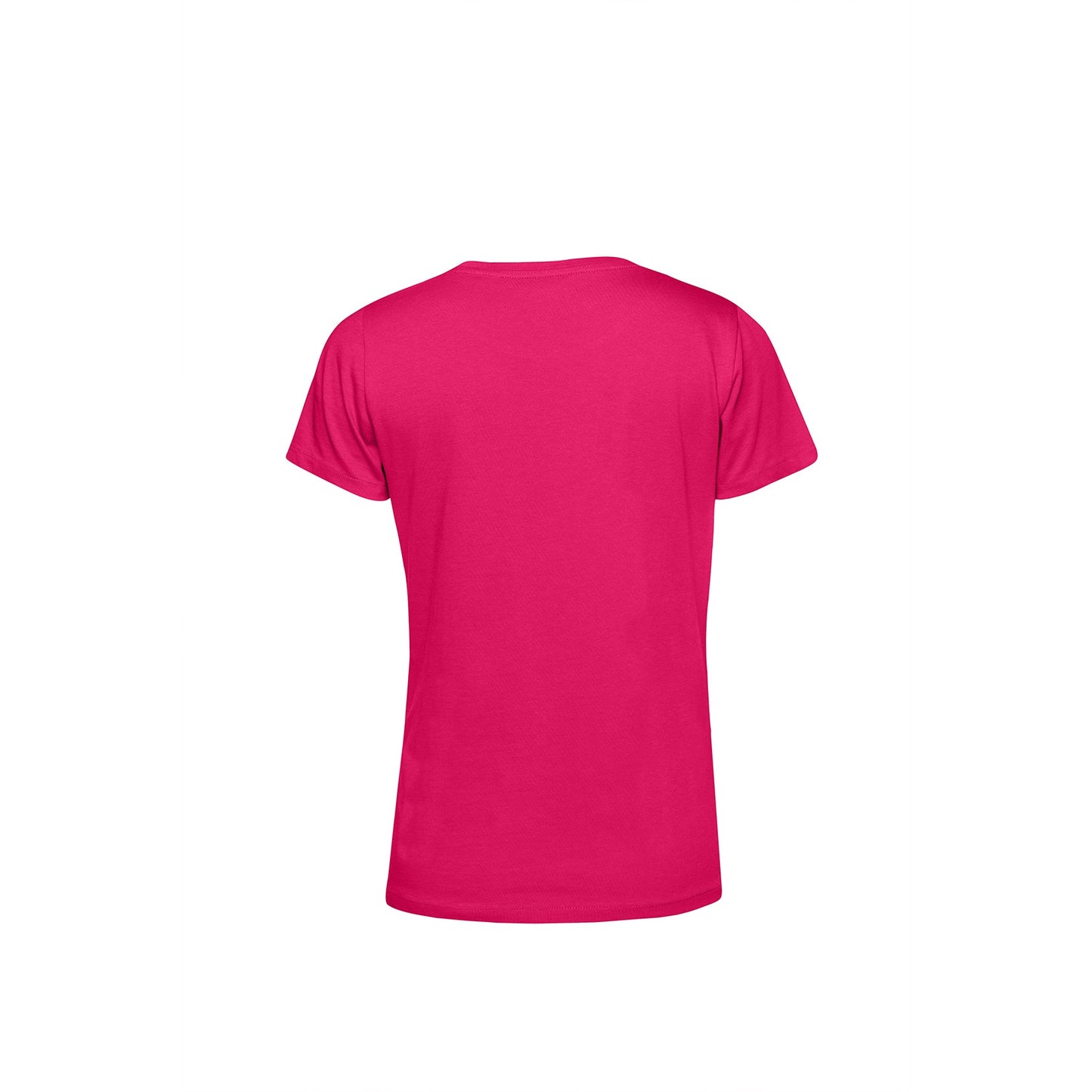 Magenta - Back - B&C Womens-Ladies E150 Organic Short-Sleeved T-Shirt