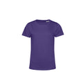 Radiant Purple - Front - B&C Womens-Ladies E150 Organic Short-Sleeved T-Shirt