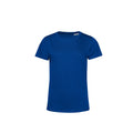 Royal Blue - Front - B&C Womens-Ladies E150 Organic Short-Sleeved T-Shirt