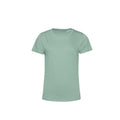Sage Green - Front - B&C Womens-Ladies E150 Organic Short-Sleeved T-Shirt