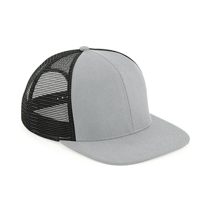 Dark Graphite-Black - Front - Beechfield Unisex Adult Original Trucker Cap