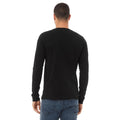 Black - Side - Bella + Canvas Unisex Adult Jersey Long-Sleeved T-Shirt