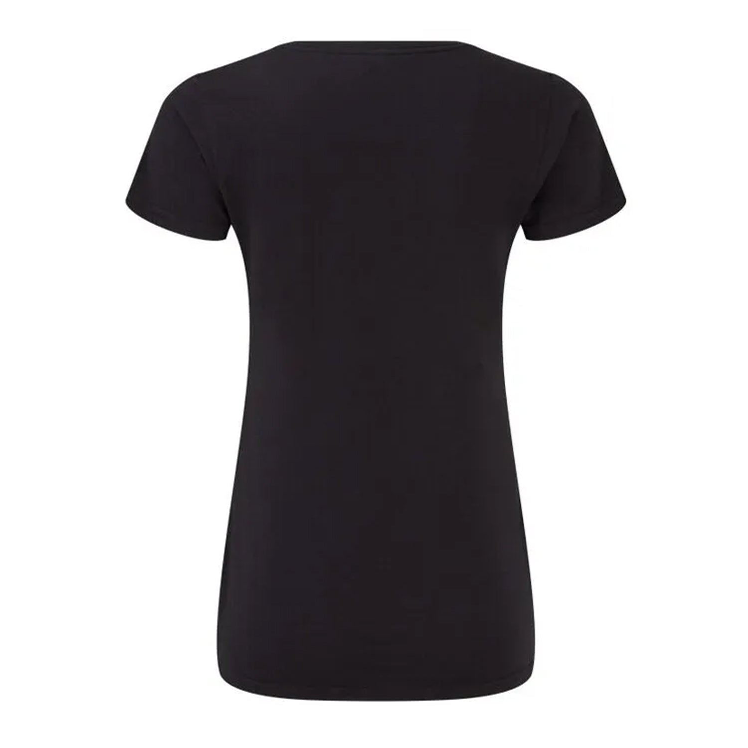 Black - Back - Fruit of the Loom Womens-Ladies Iconic 150 T-Shirt