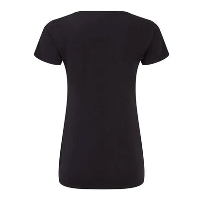 Black - Back - Fruit of the Loom Womens-Ladies Iconic 150 T-Shirt
