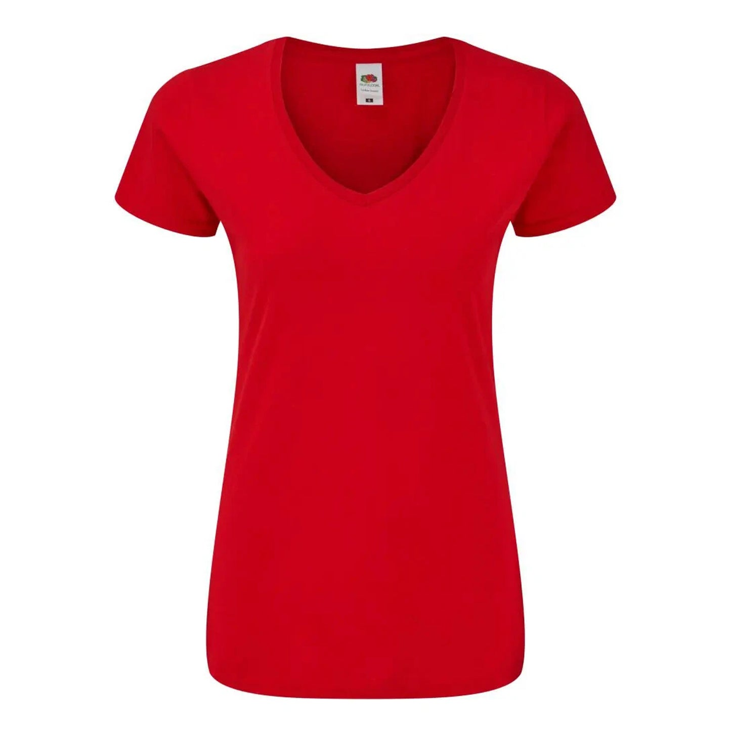 Red - Front - Fruit of the Loom Womens-Ladies Iconic 150 T-Shirt