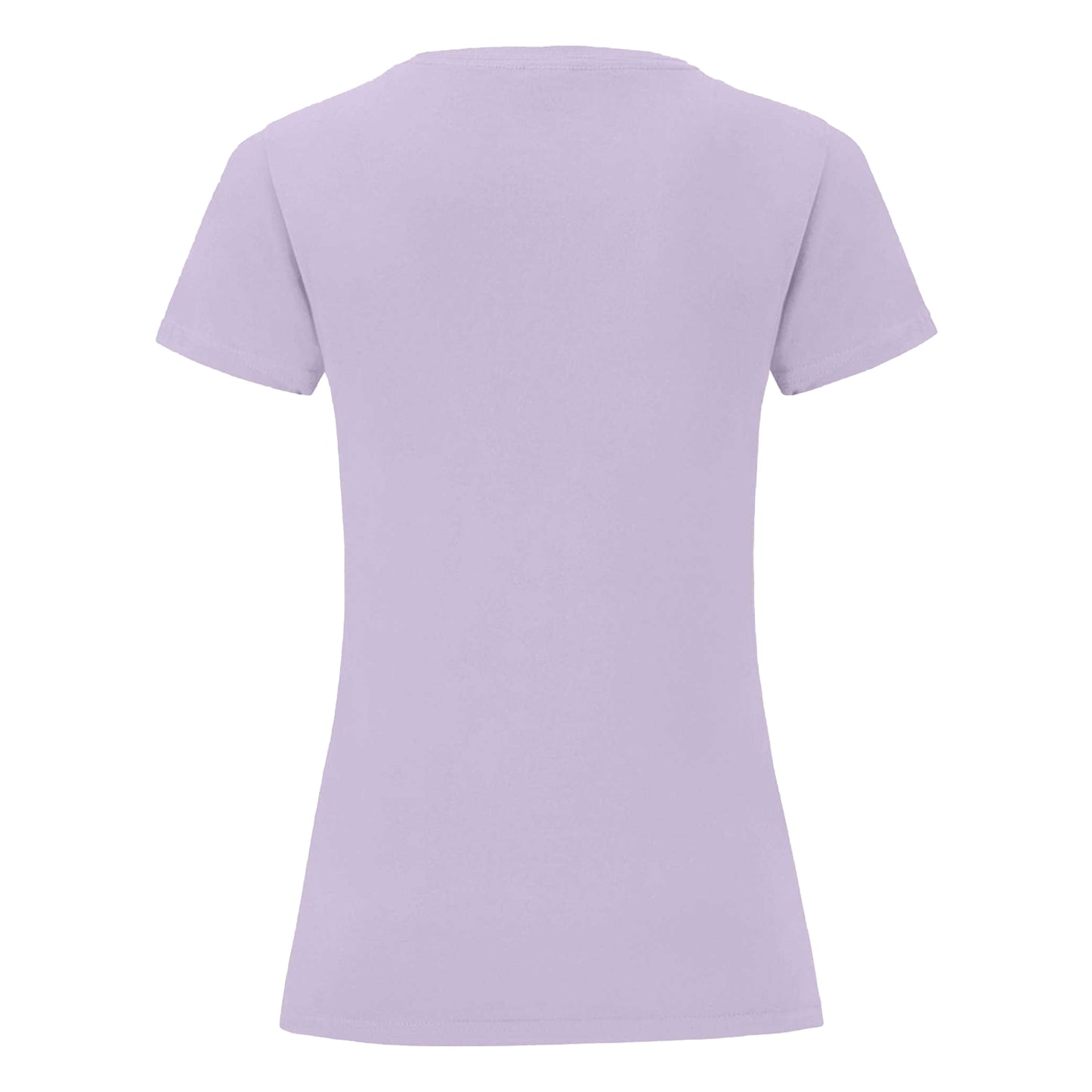 Soft Lavender - Back - Fruit of the Loom Womens-Ladies Iconic 150 T-Shirt