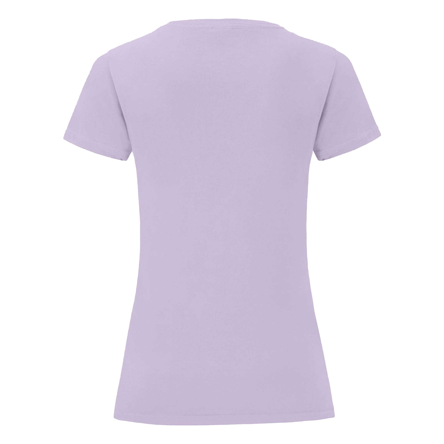 Soft Lavender - Back - Fruit of the Loom Womens-Ladies Iconic 150 T-Shirt