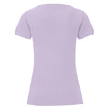 Soft Lavender - Back - Fruit of the Loom Womens-Ladies Iconic 150 T-Shirt