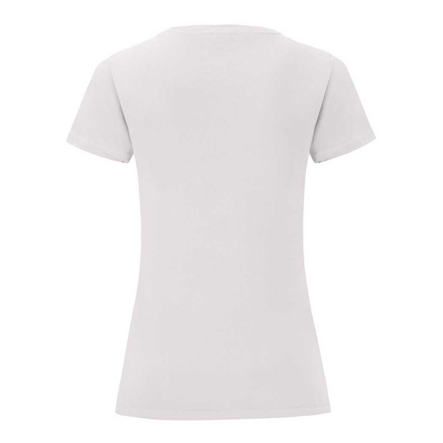 White - Back - Fruit of the Loom Womens-Ladies Iconic 150 T-Shirt