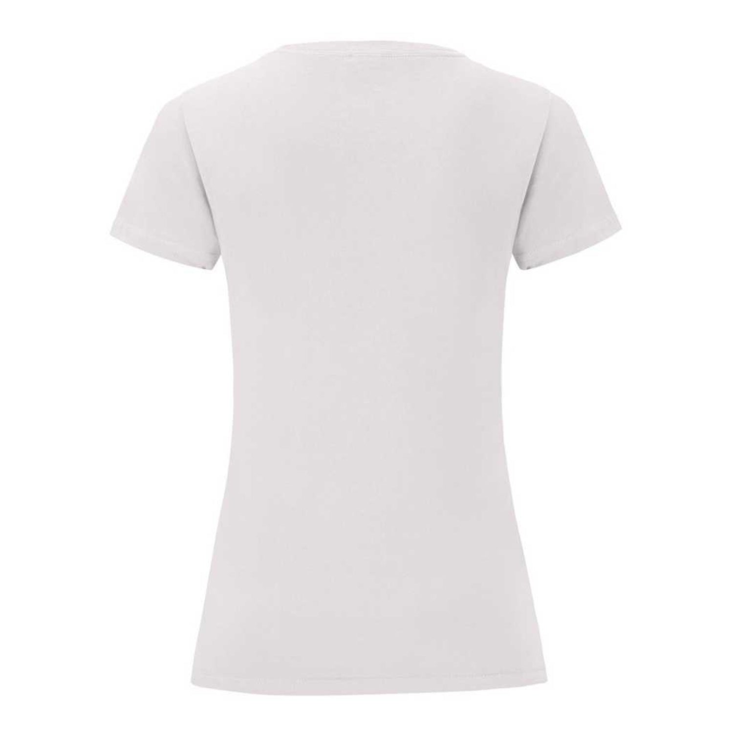 White - Back - Fruit of the Loom Womens-Ladies Iconic 150 T-Shirt