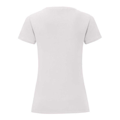 White - Back - Fruit of the Loom Womens-Ladies Iconic 150 T-Shirt