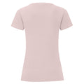 Powder Rose - Back - Fruit of the Loom Womens-Ladies Iconic 150 T-Shirt
