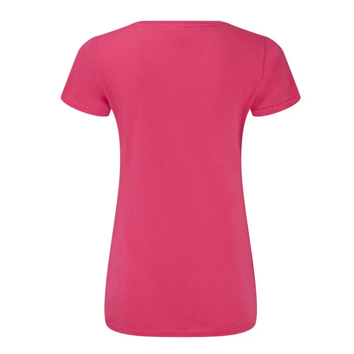 Fuchsia - Back - Fruit of the Loom Womens-Ladies Iconic 150 T-Shirt
