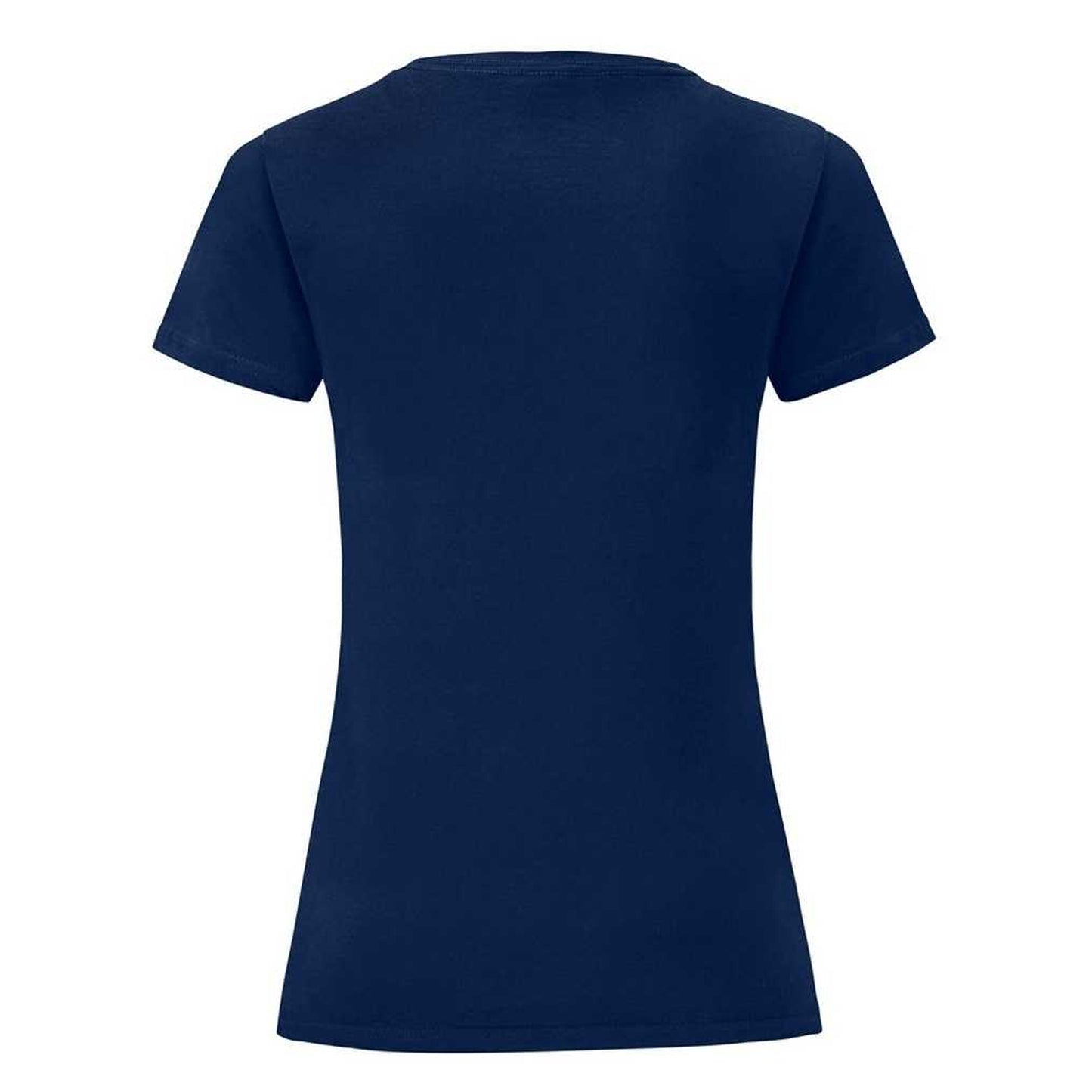 Navy - Back - Fruit of the Loom Womens-Ladies Iconic 150 T-Shirt