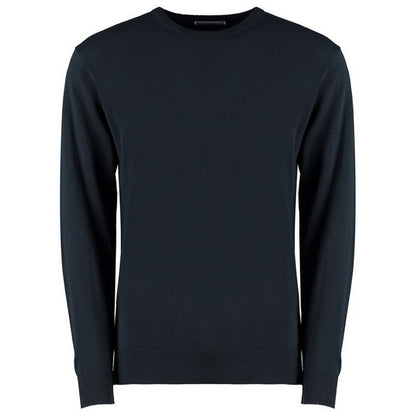 Navy - Front - Kustom Kit Mens Arundel Sweatshirt