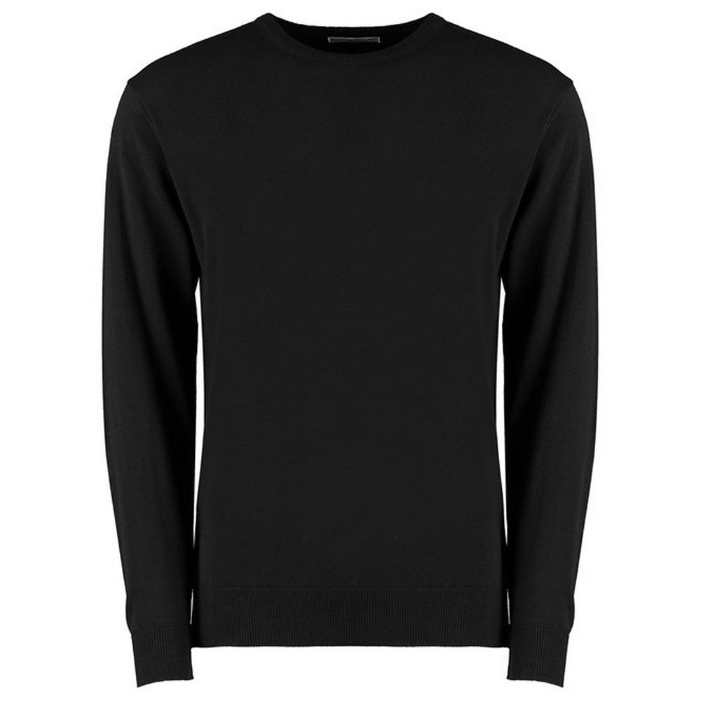 Black - Front - Kustom Kit Mens Arundel Sweatshirt