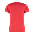 Red-White - Back - Kustom Kit Mens Ringer T-Shirt