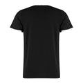 Black-White - Side - Kustom Kit Mens Ringer T-Shirt