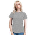Grey Heather - Back - Mantis Womens-Ladies Essential T-Shirt
