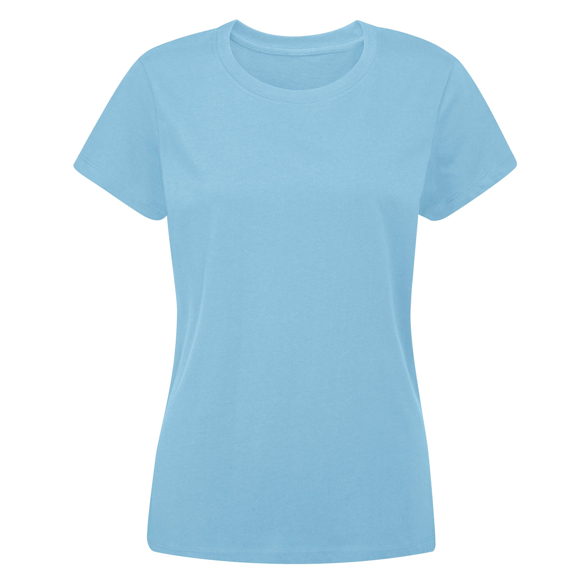 Sky Blue - Front - Mantis Womens-Ladies Essential T-Shirt