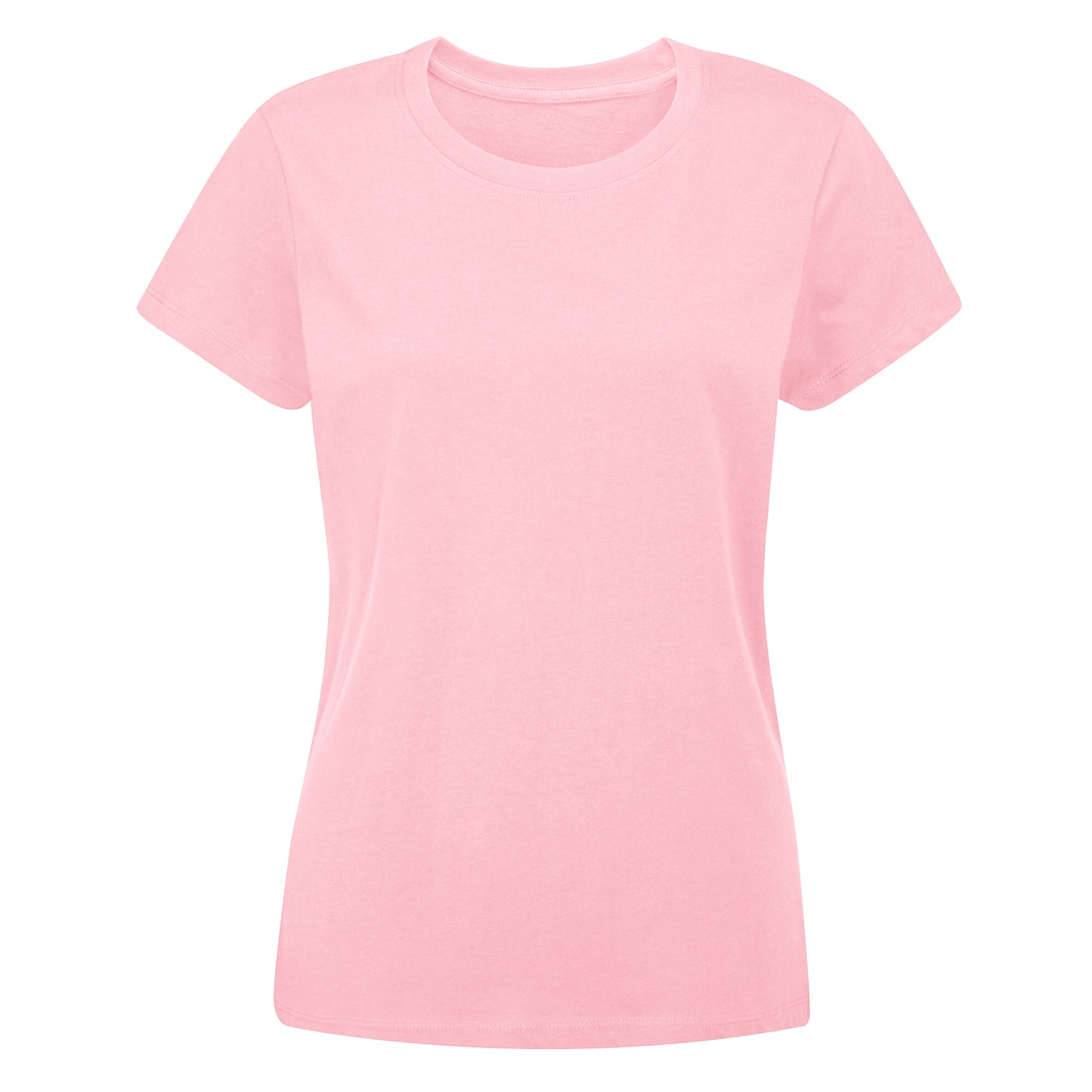 Pastel Pink - Front - Mantis Womens-Ladies Essential T-Shirt