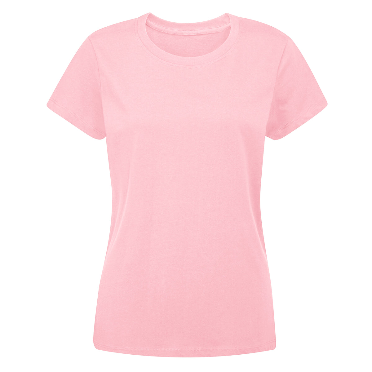 Pastel Pink - Front - Mantis Womens-Ladies Essential T-Shirt