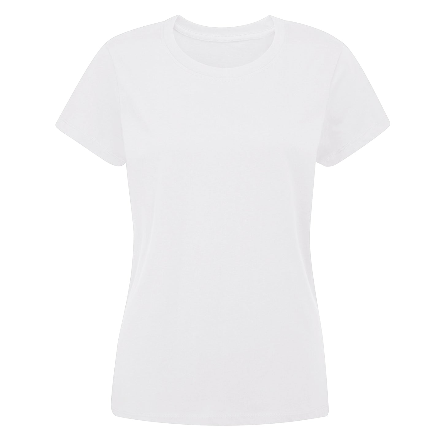 White - Front - Mantis Womens-Ladies Essential T-Shirt