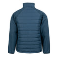 Navy-Grey - Back - Result Womens-Ladies Compass Soft Shell Jacket
